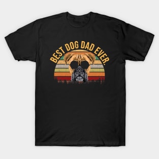 Best Dog Dad Ever Boxer Dog Fathers Day T-Shirt